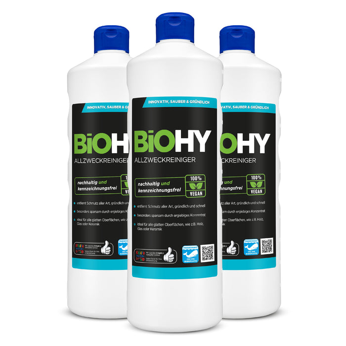BiOHY all-purpose cleaner, all-purpose cleaner, universal cleaner, organic concentrate