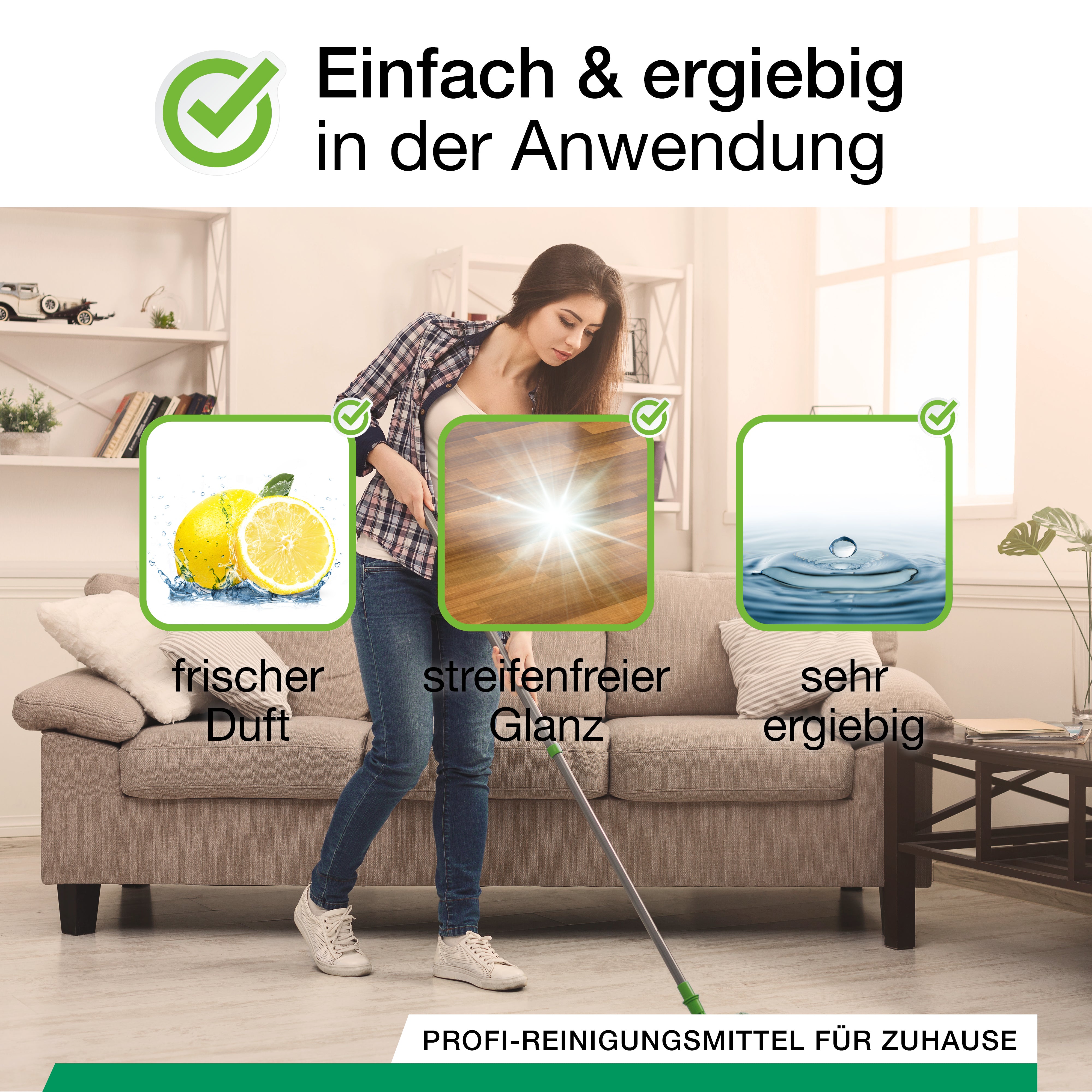 BiOHY floor cleaner, shine cleaner, floor care, organic concentrate, b2b