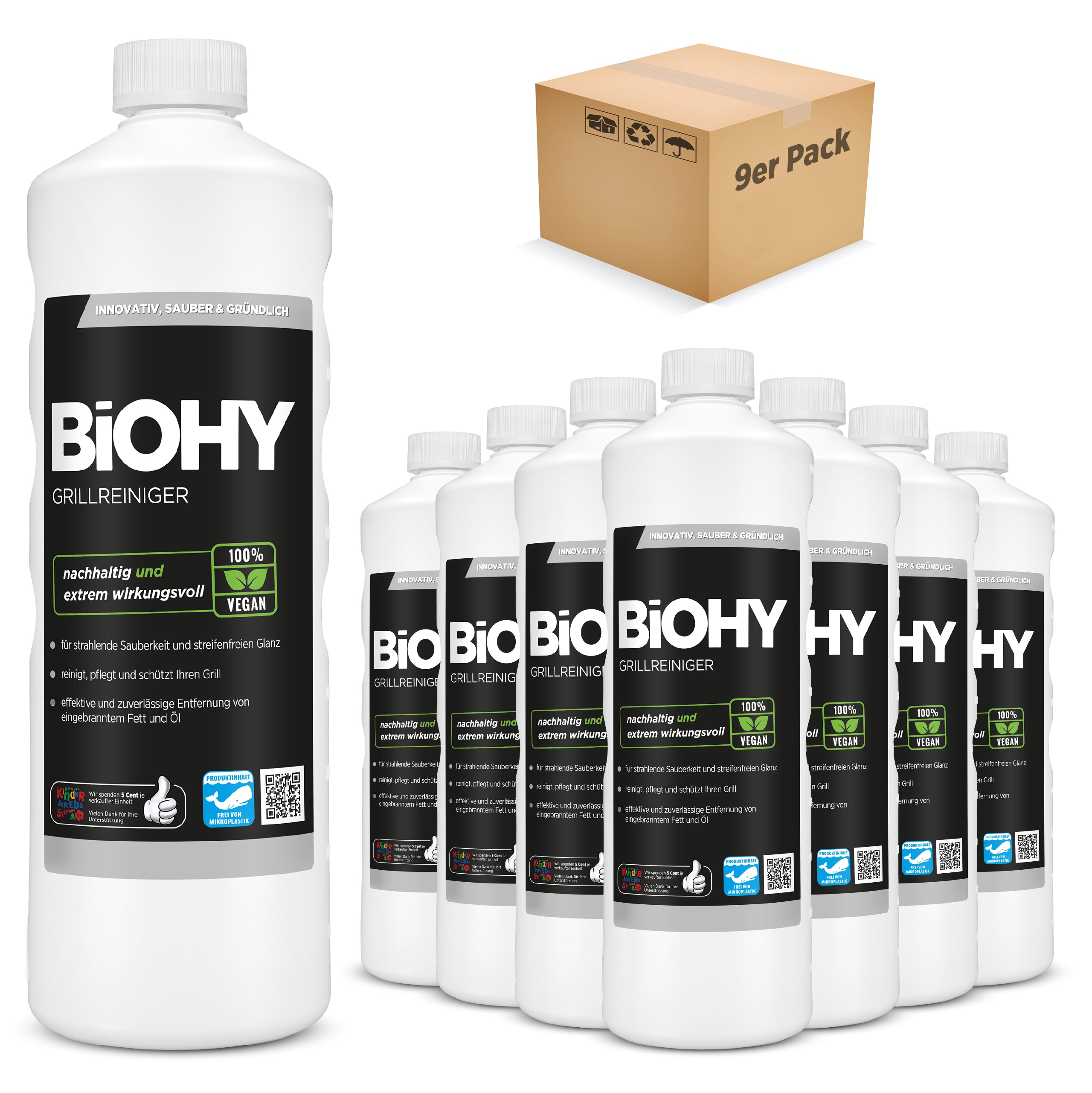 BiOHY grill cleaner, gas grill cleaner, BBQ cleaner, grill grate cleaner