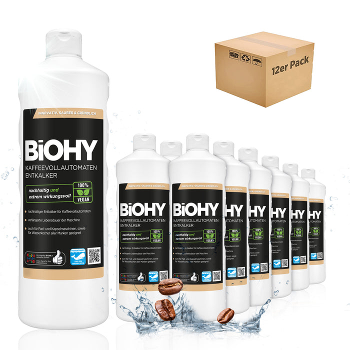 BiOHY fully automatic coffee machines Descaler, limescale remover, descaler, limescale remover, B2B