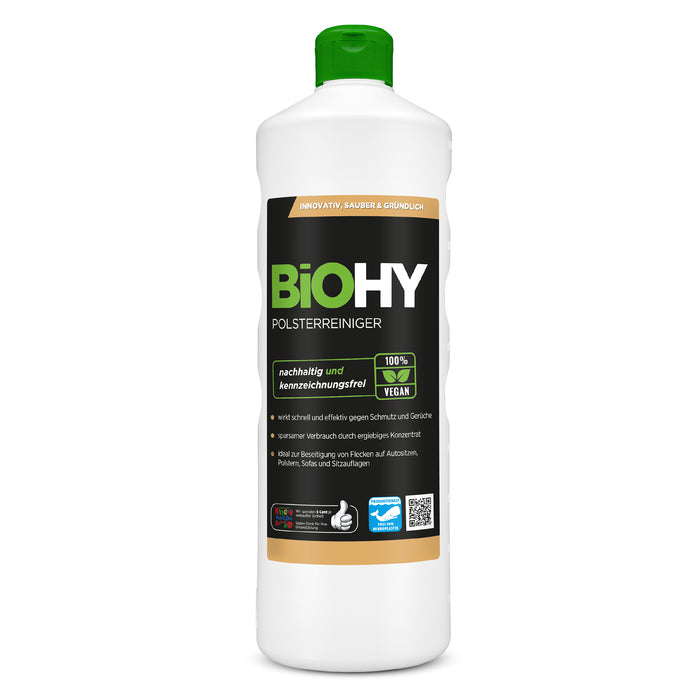 BiOHY upholstery cleaner, textile cleaner, upholstery cleaning agent, sofa cleaner